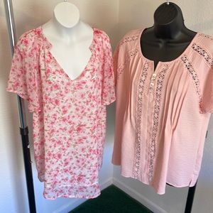 XL Pink Blouse Bundle(2)